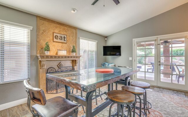 Tempe Retreat w/ Saltwater Pool & Grill!