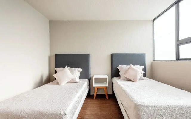 Roma Norte Retreat - 2br, Wifi- Parking- Sleeps 6