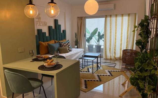 Modern Studio in San Telmo Design Balcony -309