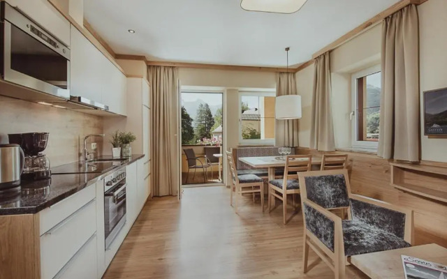 Appartement Hotel Panorama-im Bademantel direkt in die Alpentherme
