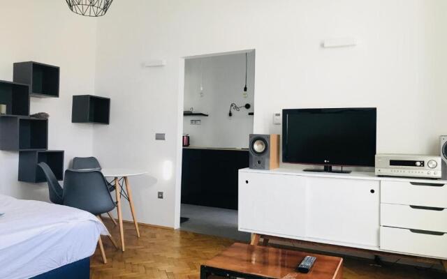 Modern studio in the heart of the city