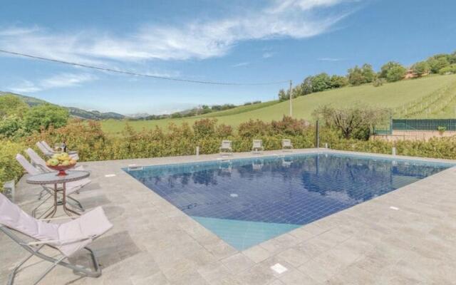 Beautiful holiday home in Montedinove with shared pool