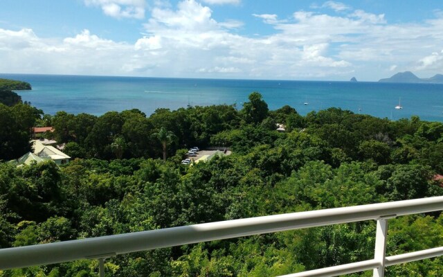 Apartment With one Bedroom in Sainte-anne, With Wonderful sea View, Po