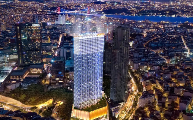 Luxury1+1.48F.100m Sinpaş Queen Bomonti şişli