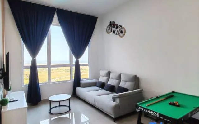 Amber Cove Seaview I MUJI 2BR I Game Room I 3-9 Pax – Entertainment – Malacca