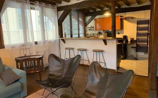 Rouen historique, appartement 113m2 Duplex