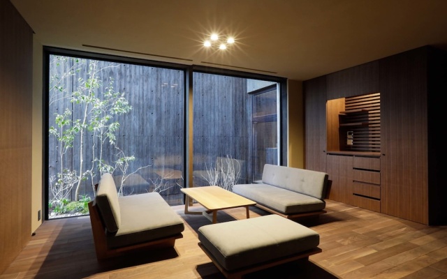 No. 202 Deluxe with Tatami Space Double room with courtyard view (풀 더블 침대) 사진 2