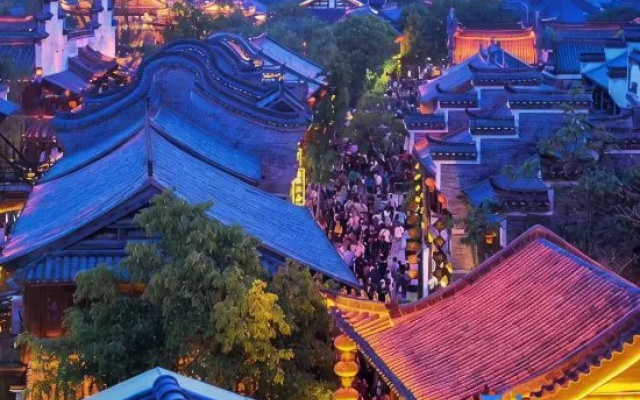 Tai'erzhuang Old City Xinyuelou Chinese Inn (Taierzhuang Old City Scenic Area) – Outside – Zaozhuang