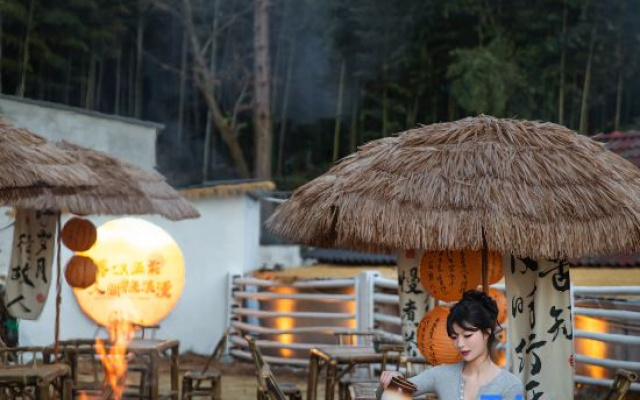 Anji Lvting · Hot Spring Resort Luxury Bamboo View Villa (Yucun Liangshan Scenic Area Branch) – People – Huzhou