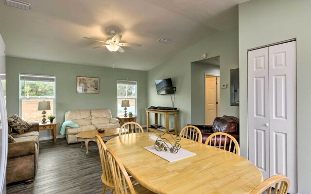 Family-friendly Home, Walk to Steinhatchee River!