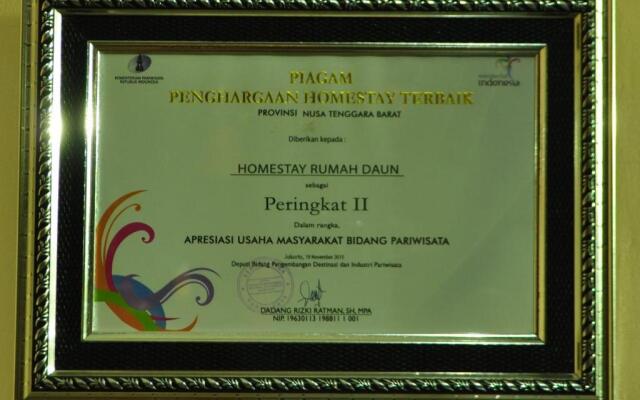 Rumah Daun Homestay Tetebatu