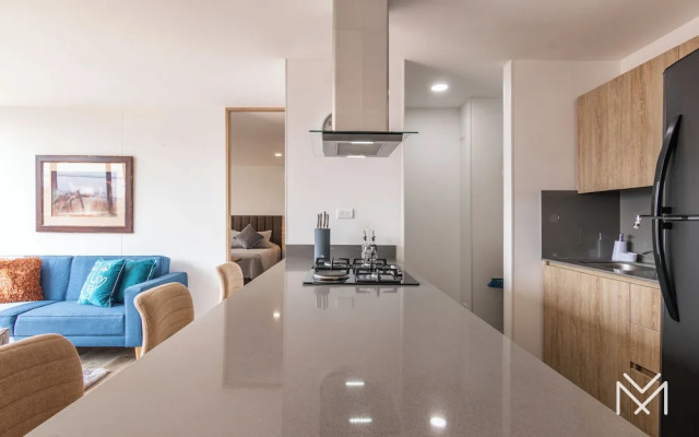 Luxury Apto 2 Bd-2 AC in Aguacatala