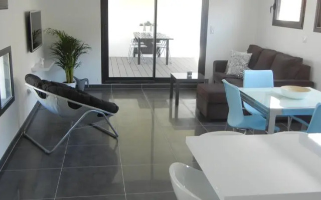 Appartement la Pompignane avec jardin et terrasse