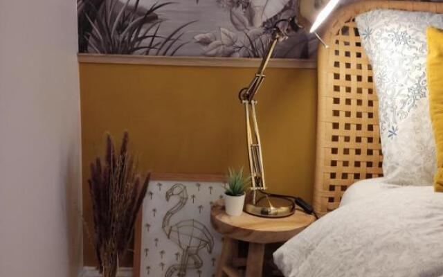 Superbe appartement avec jacuzzi avec jardin privé