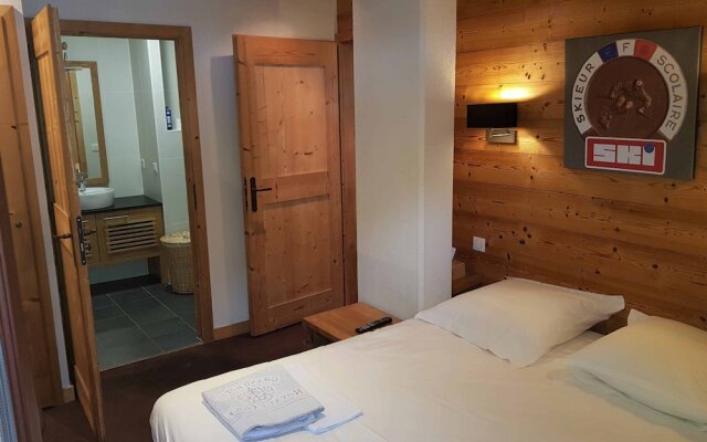 Calme nature ski à Vallorcine Mont Blanc