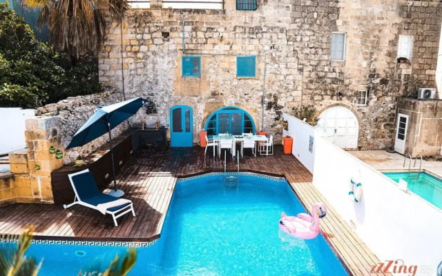 A Stunning Gozo Farmhouse With a Large Pool