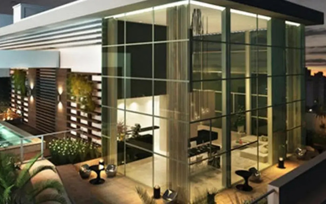 Studio Brooklin Premium com piscina aquecida