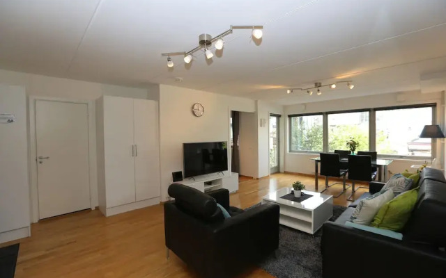 Sentral 3 roms top leilighet med gratis parkering