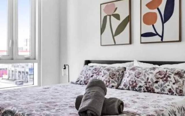 Modern 1BR Apt In Edgewater Free Parking