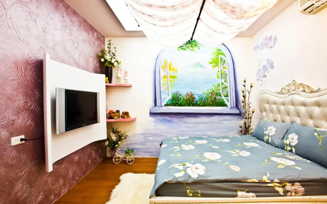 3D Sunflower Embossed B&B