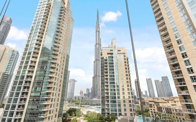 WelHome - Luxurious apartment with Burj Khalifa views
