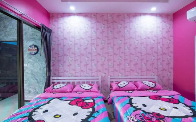 Mountain Field Pool Villa Cha-am