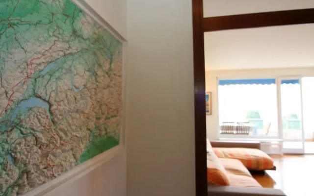 Lugano Blue Marine On Lake Shore