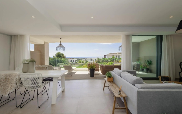 Luxury holiday apartment with 2 bedrooms in Cancelada