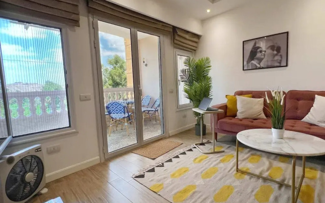 Spellbinding 2 BDR Apt. At The Giza Pyramid's Doorstep