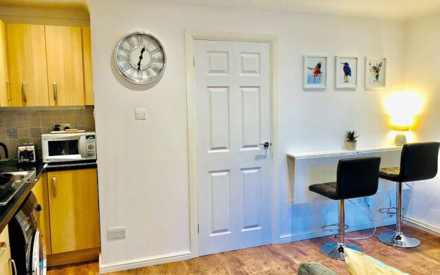 Fountain View 1BR Flat-Free Parking