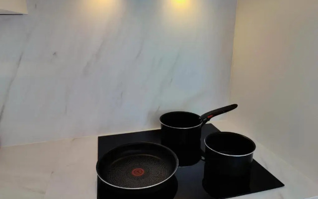 Nieuw modern appartement vlakbij strand