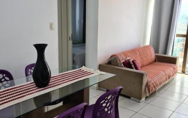 Grande Apartamento 2/4 beira-mar
