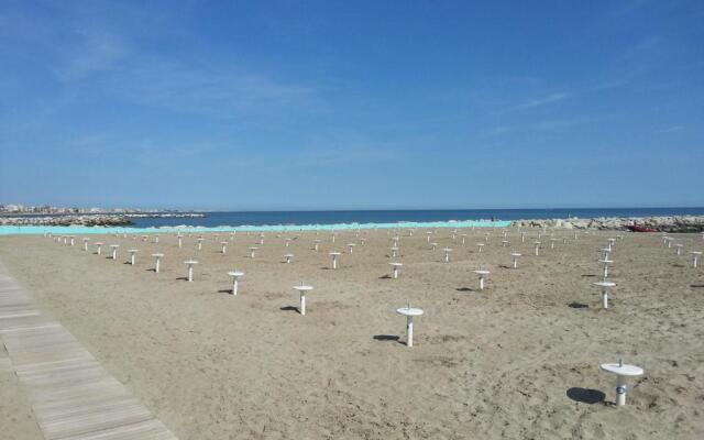 Appartament on the beach with balcony x6Persons