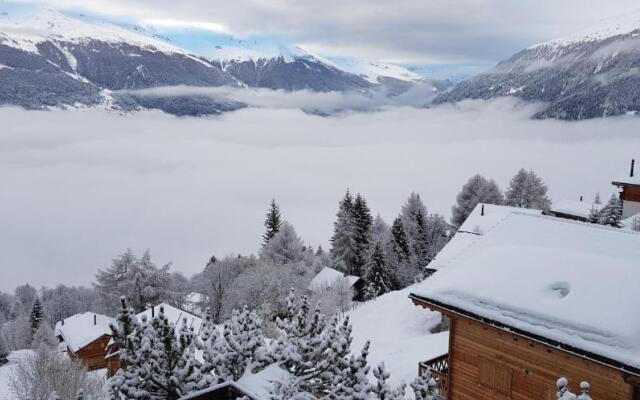 Les Collons1800- Bel appart 2pièces-4 pers-piscine-sauna-parking int-Wifi gratuit