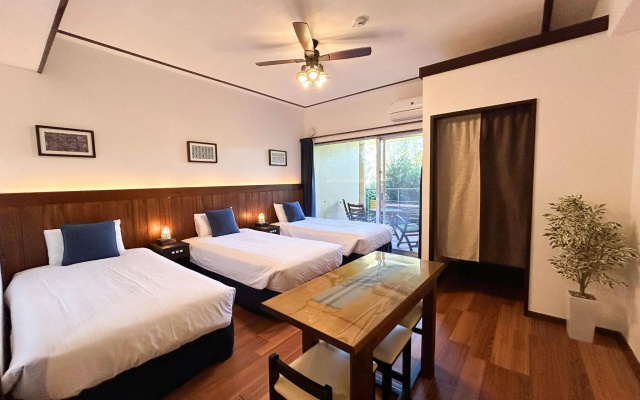 Pension Sunset Beach – Guest Rooms – Nakijin