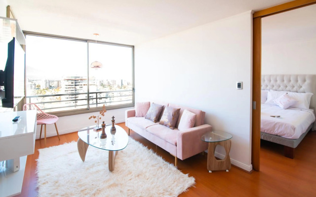 Rose Gold - 1BR Mountain View Pool Gym Mall