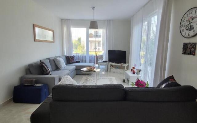 Architect's house with spacious veranda in Antalya, Belek