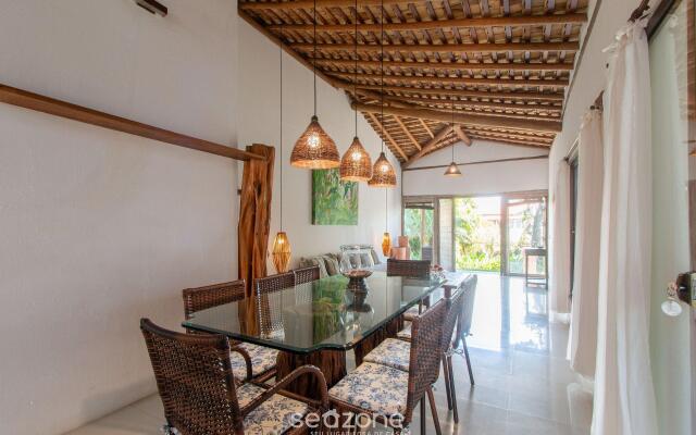 Casa de férias com piscina e churrasqueira ACC519