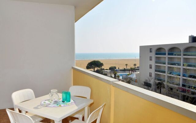 Modern Studio Apartment With Seaview Balcony