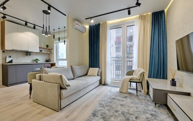 Апартаменты MONTY Moscow с панорамным видом Москва Сити