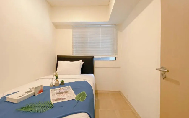 Tidy Warm Toned 2Br Apartment Meikarta