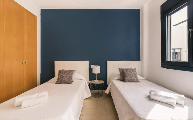 Blue & White House