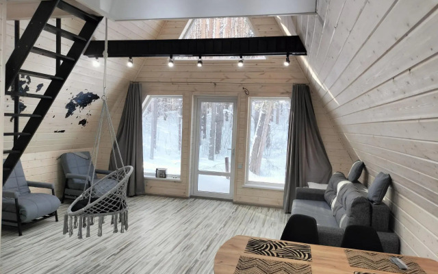 Gostevye doma A-frame (A-frame)