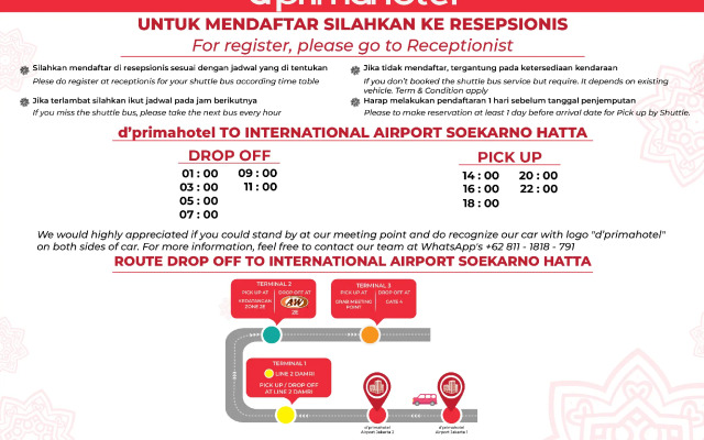 d'primahotel Airport Jakarta 1