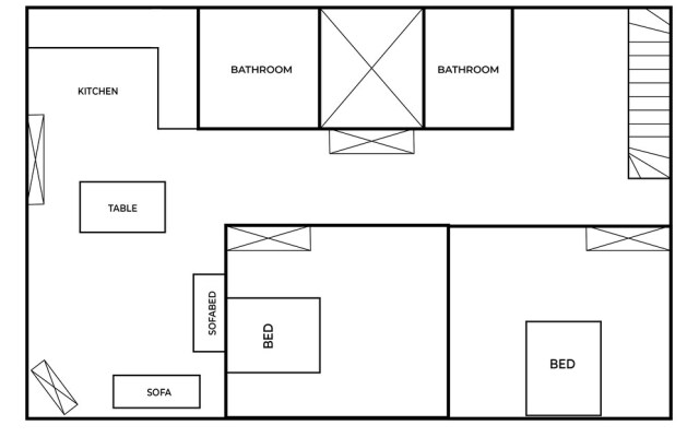 Penthouse Skyline by Loft Affair