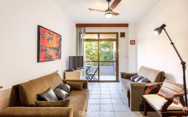 Apto aconchegante 350m da praia - Jurerê ADJ205