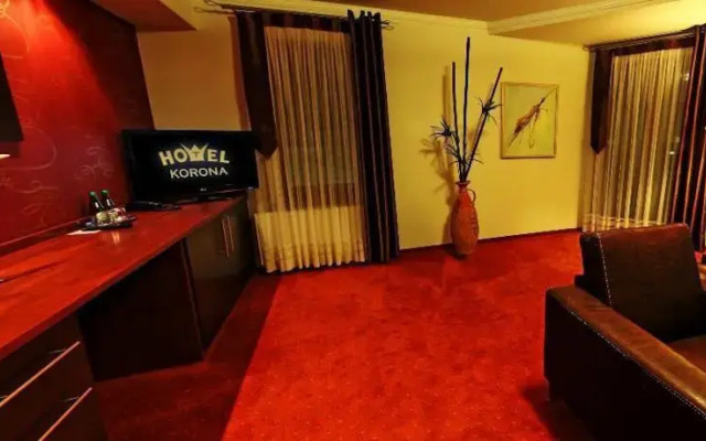 HOTEL KORONA - hotel klasy premium w rynku miasta Kluczbork