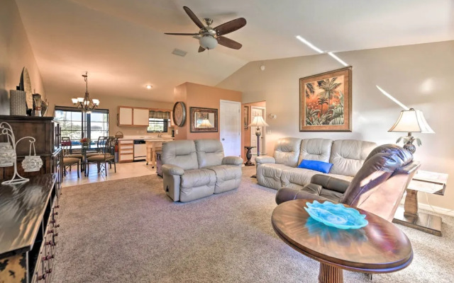 Grill, Lanai & Pool Access: Charming Sebring Villa