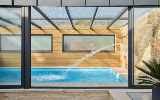 Villa in Radvanice With hot tub
