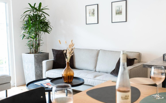 Stilvolle Wohnung mit ruhig gelegenem Balkon